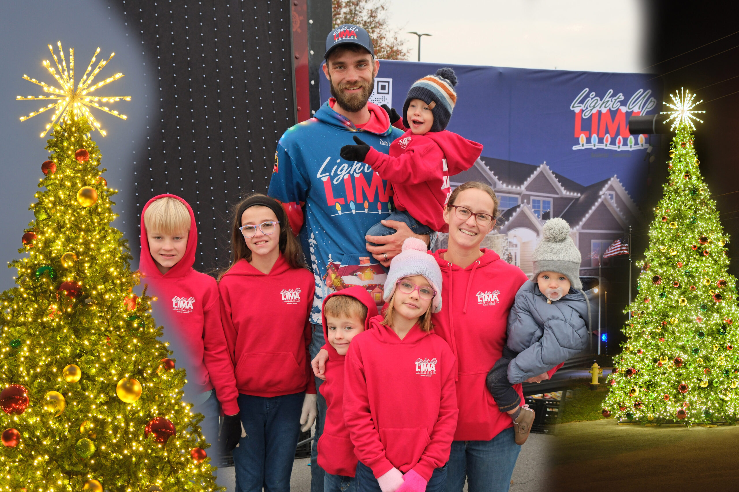 The Everett family — Light Up Lima